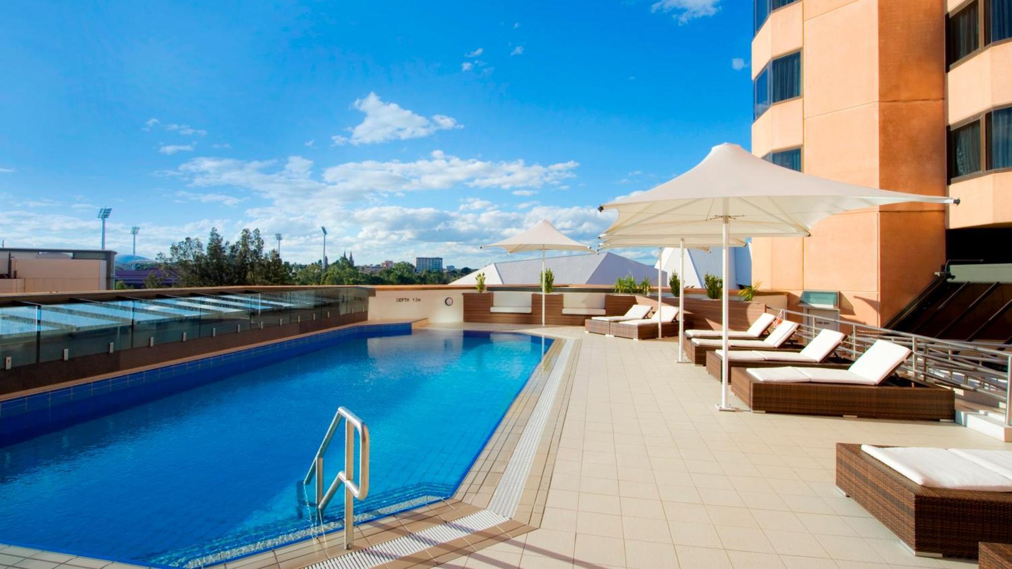 인터컨티넨탈 애들레이드 호텔 외부 사진 Rooftop pool