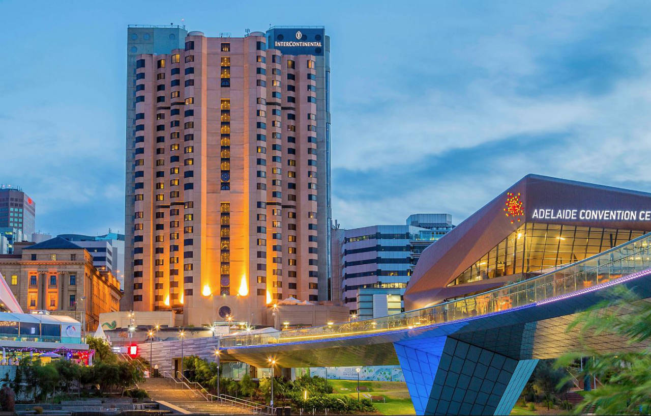 인터컨티넨탈 애들레이드 호텔 외부 사진 Adelaide Convention Centre